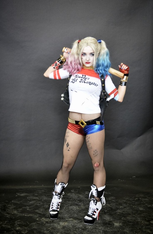 Camiseta Arlequina Harley Quinn Filme Esquadrão Suicida (Suicide